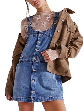 Free people Edie Denim Skirtall - Women's